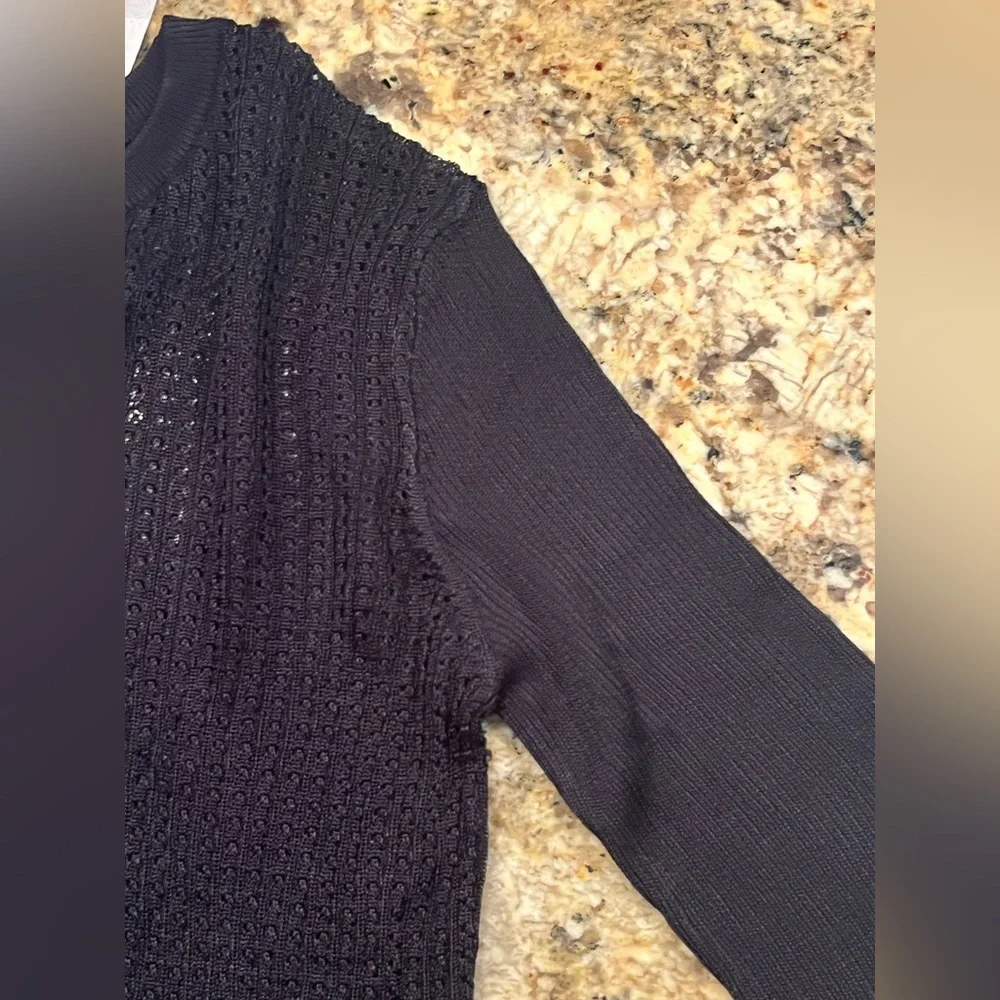 NWT Free People H20 Crewneck Sheer Pullover